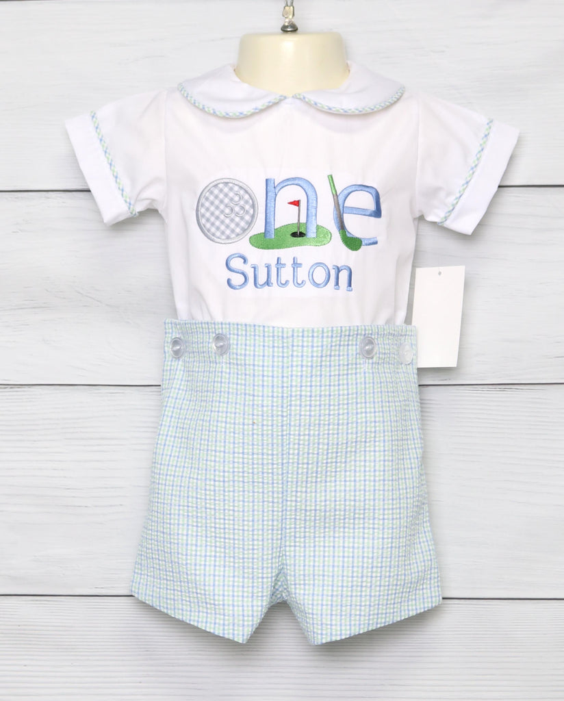 Golf Birthday, Boys First Birthday Outfit, Zuli Kids 294000