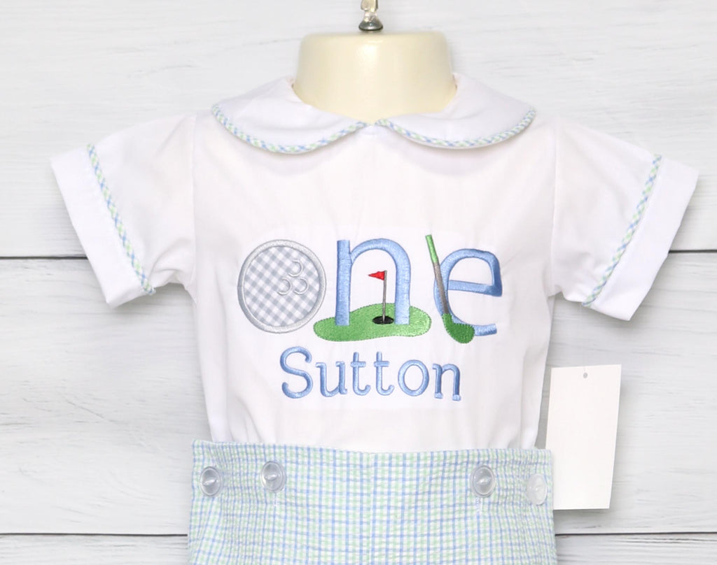 Golf Birthday, Boys First Birthday Outfit, Zuli Kids 294000