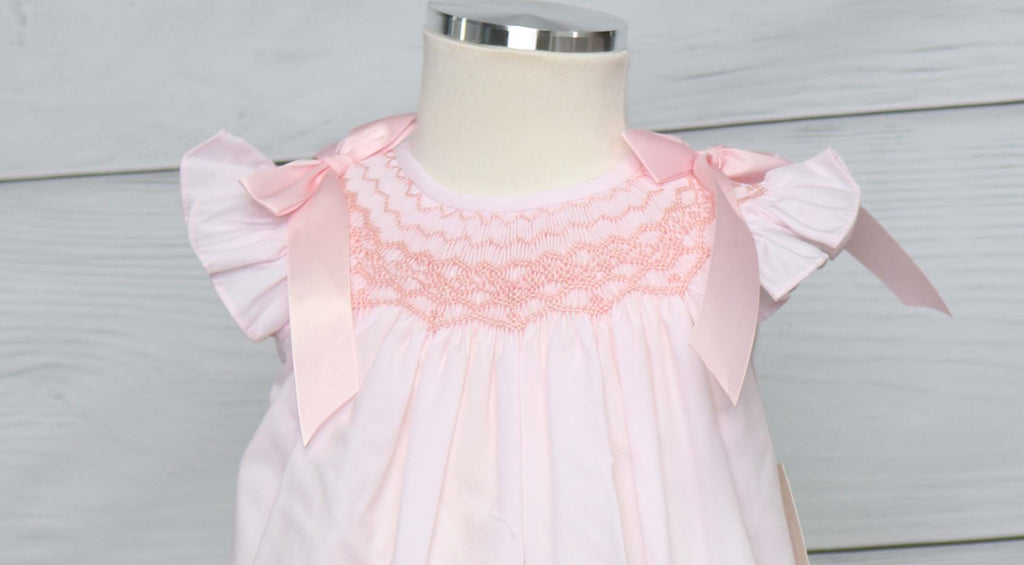 smocked baby clothes