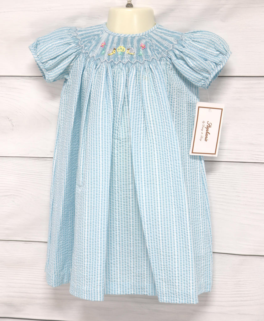 Smocked Toddler Dresses, Baby Girl Easter Outfit, Zuli Kids 412624 -CC200