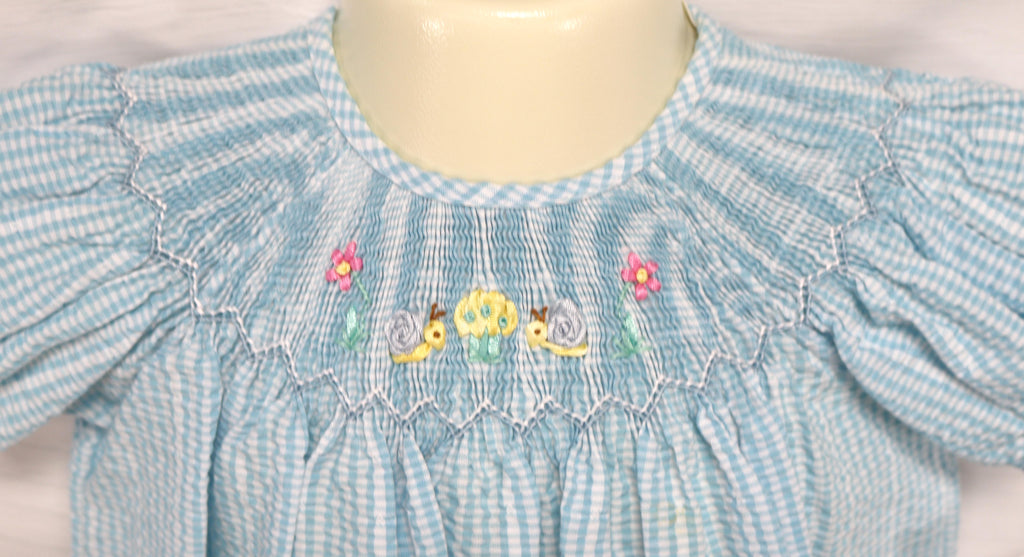 Smocked Toddler Dresses, Baby Girl Easter Outfit, Zuli Kids 412624 -CC200