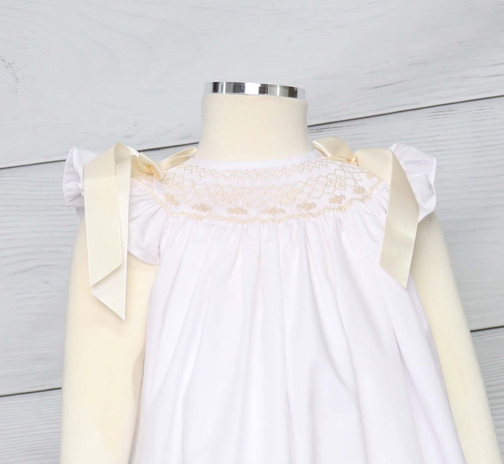 Christening Dresses, Baby Girl Christening Dress, Zuli Kids 412737 - DD107