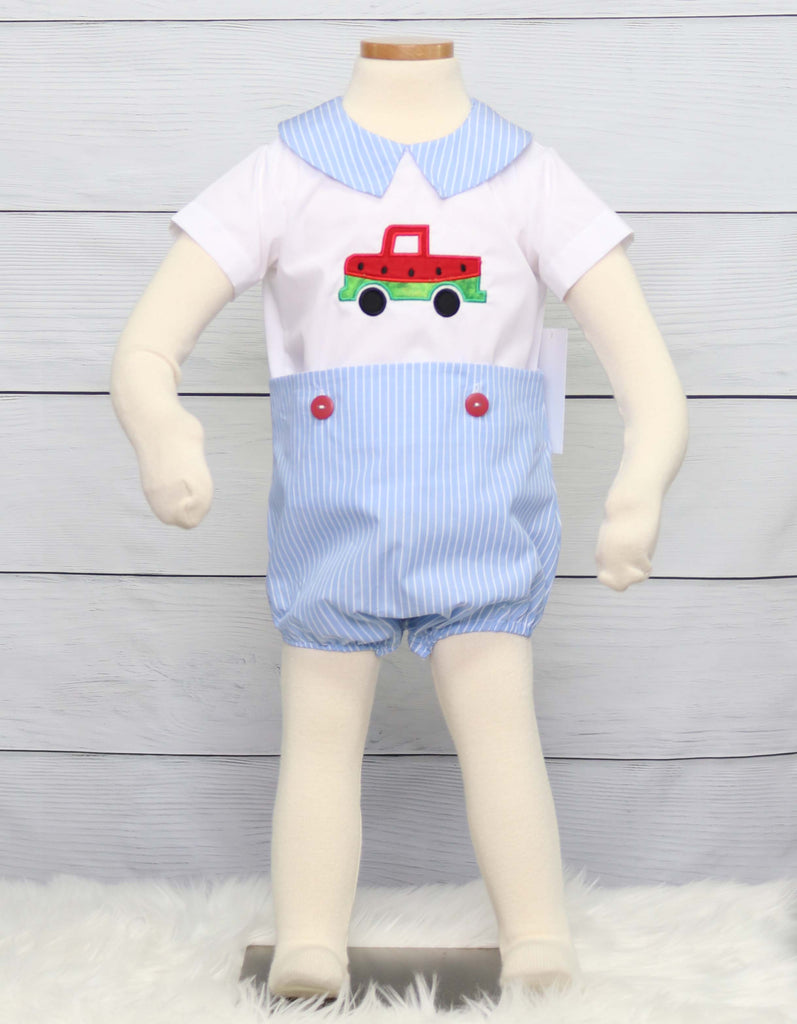 Watermelon Baby Clothes, Baby Boy Bubble Romper, Zuli Kids 292242