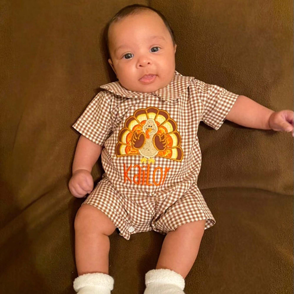 Baby Boy Thanksgiving Outfit