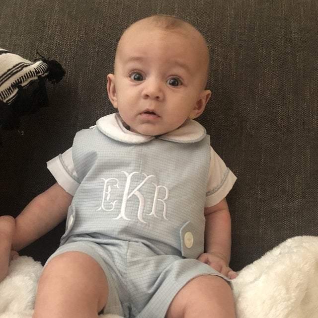 Baby boy baptism outfits