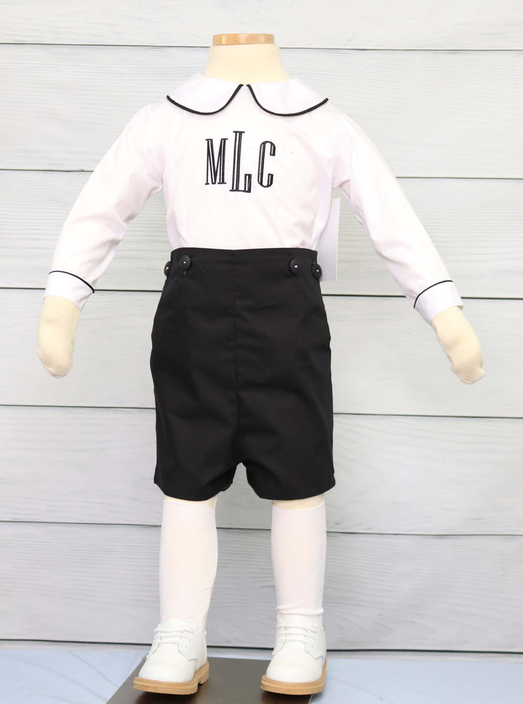 Modern Boy Christening Outfit