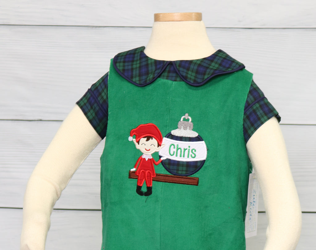 Baby Boy's Holiday Outfit, Elf on the Shelf Outfits, Zuli Kids 294079