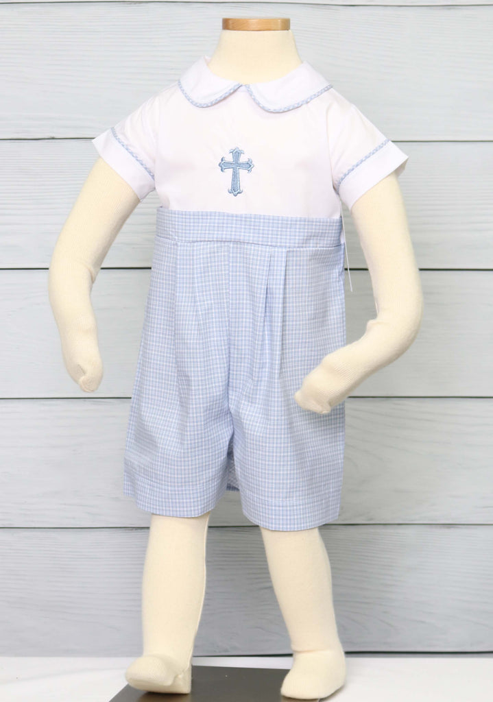 Modern Boy Christening Outfit