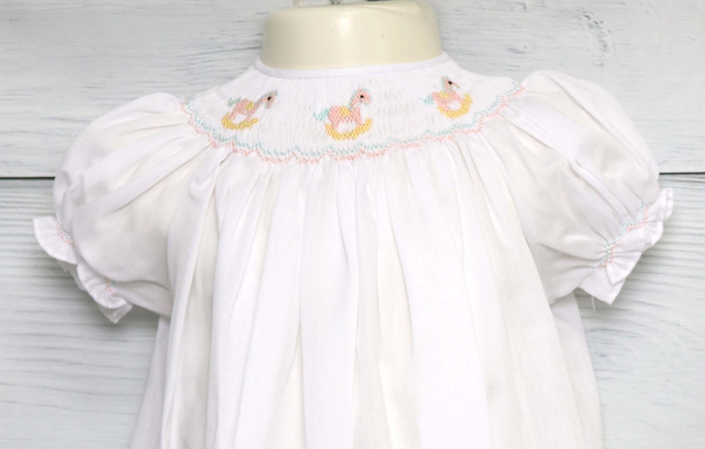 smocked dress baby girl