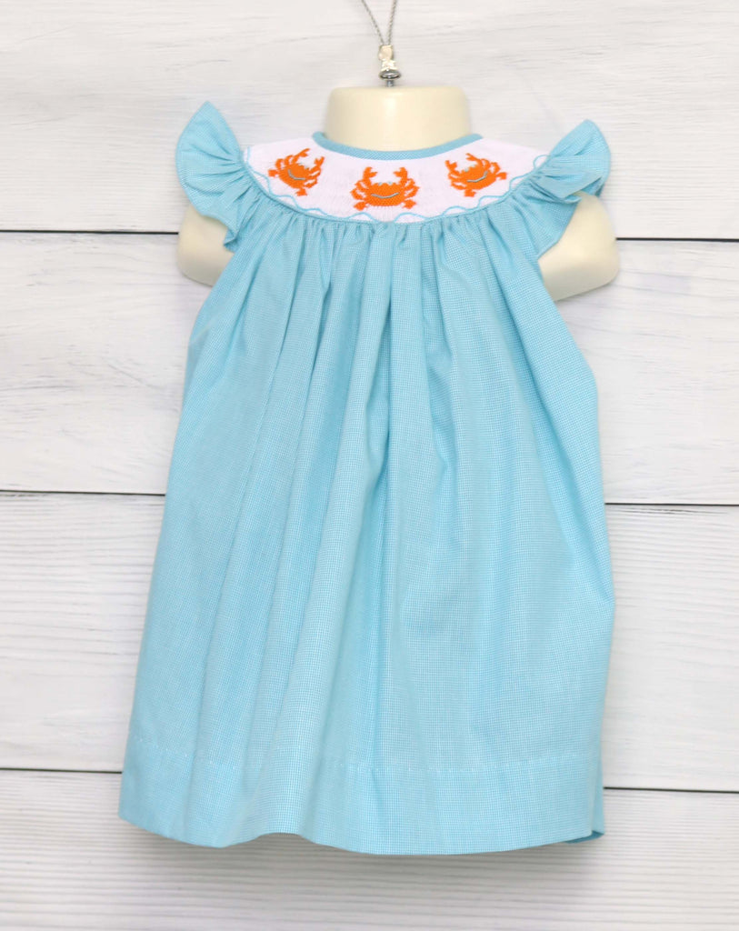 Toddler Smocked Dresses, Baby Girl Summer Dress, Zuli Kids 412803 - DD193