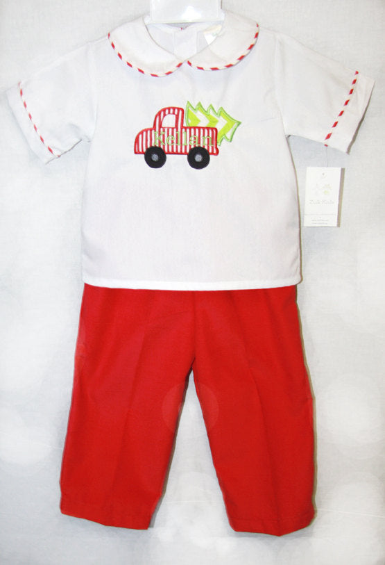 infant boy Christmas outfits