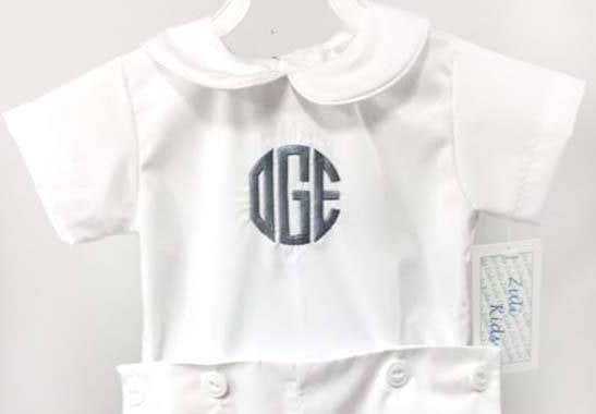 Christening Romper