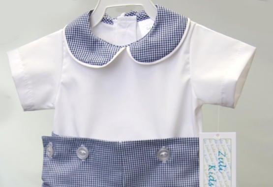 Baby boy baptism outfit