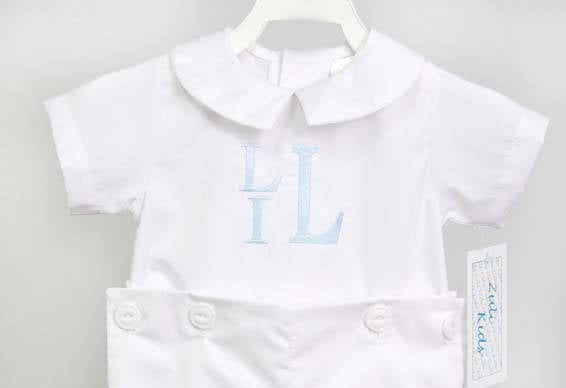 Modern Boy Christening Outfit