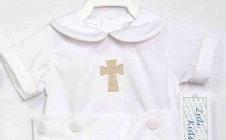 Modern Boy Christening Outfit