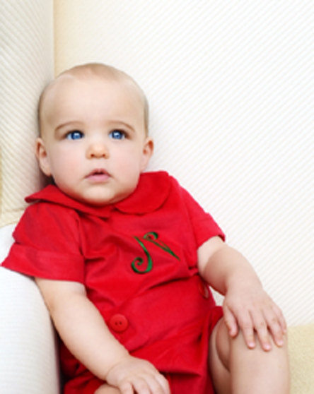 Infant Boy Christmas Outfit