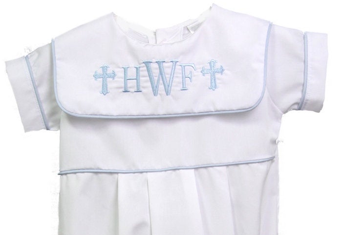 baby boy baptism outfit