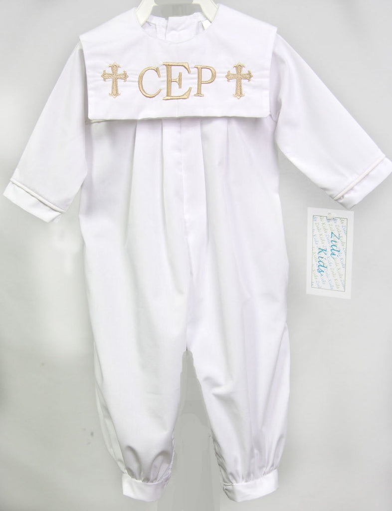 baby boy christening outfit