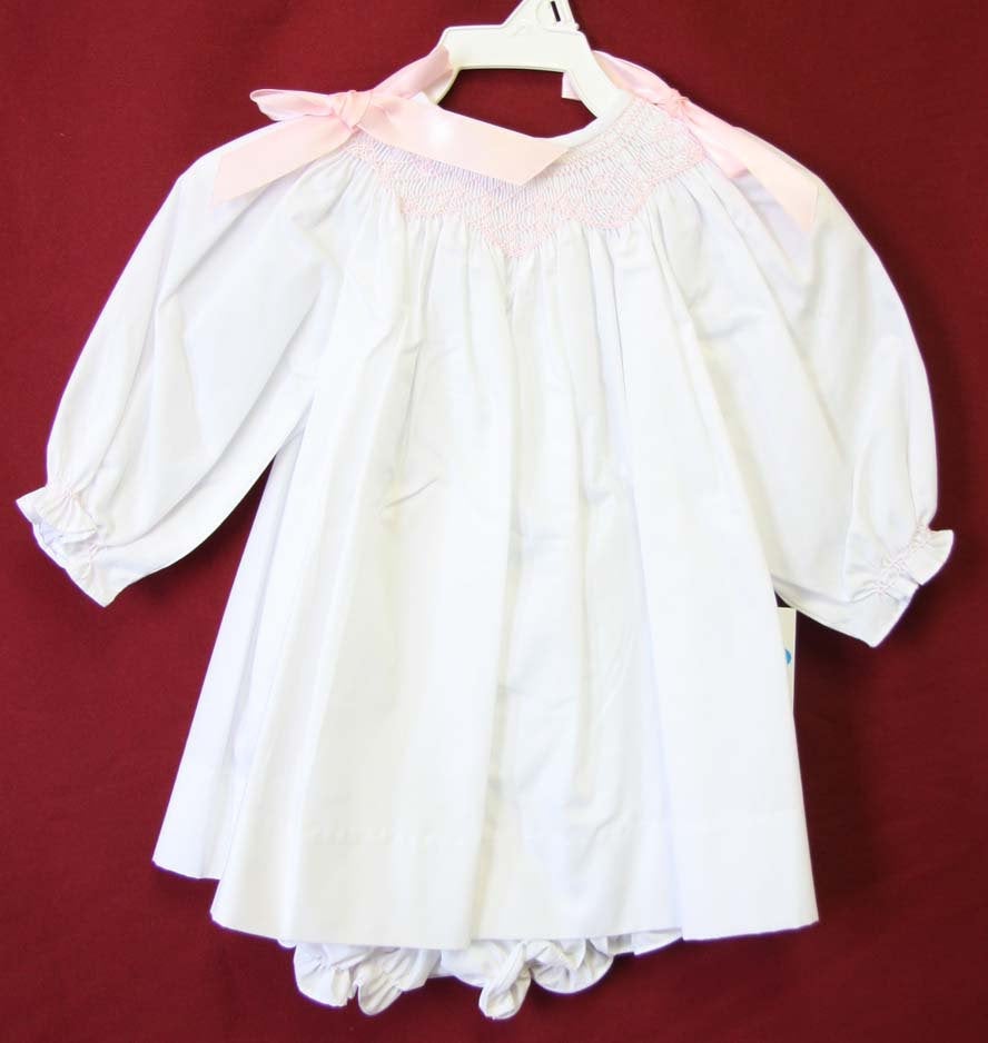 White Smock Dress