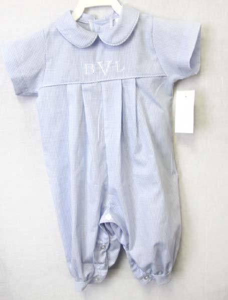 Baby Boy Bubble Romper