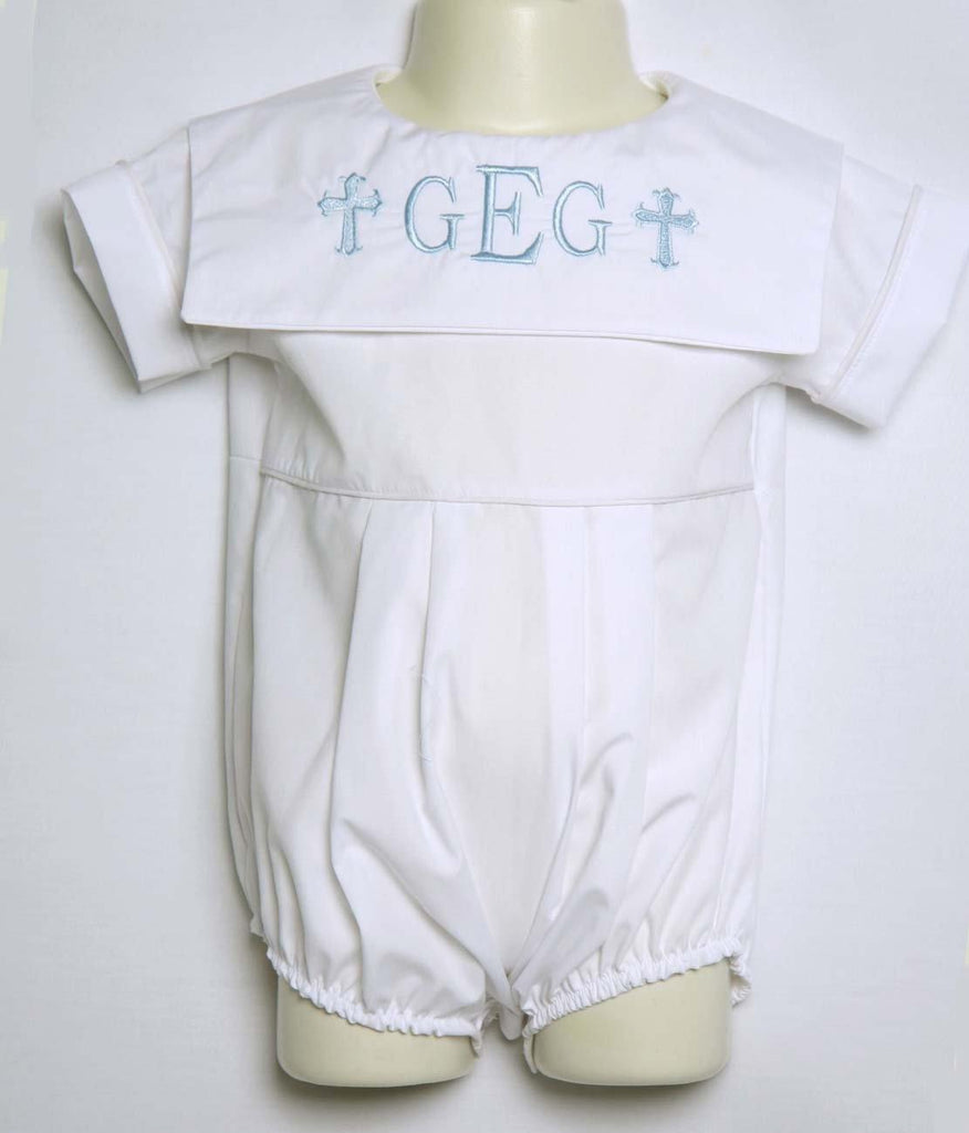 baby boy baptism outfit