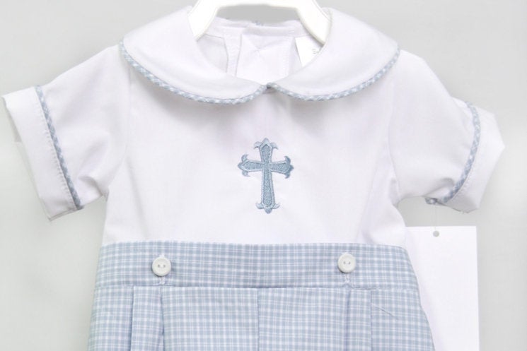 modern boy christening outfit