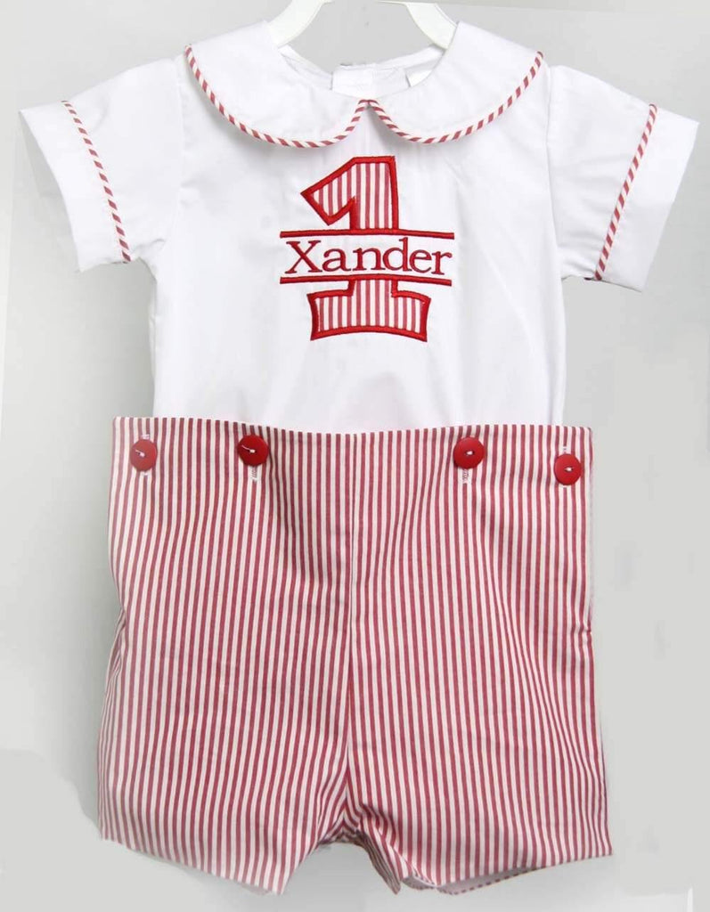 Baby boy 1st birthday outfit