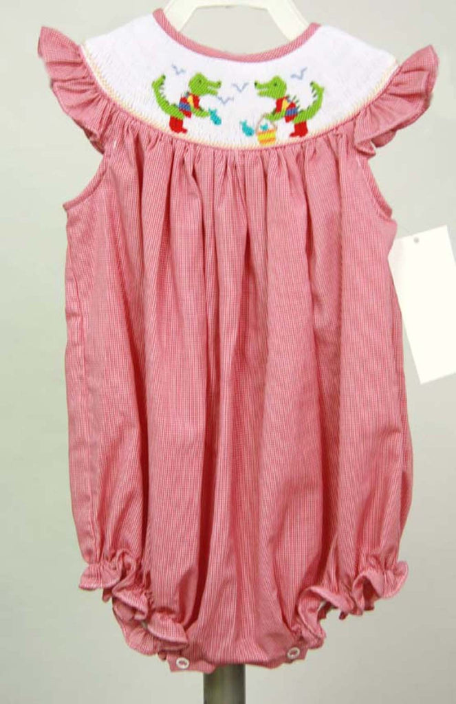 Baby Girl Smocked Bubble