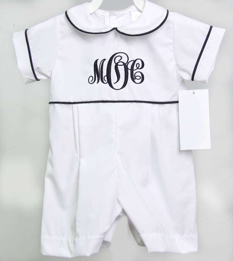 Modern Boy Christening Outfit