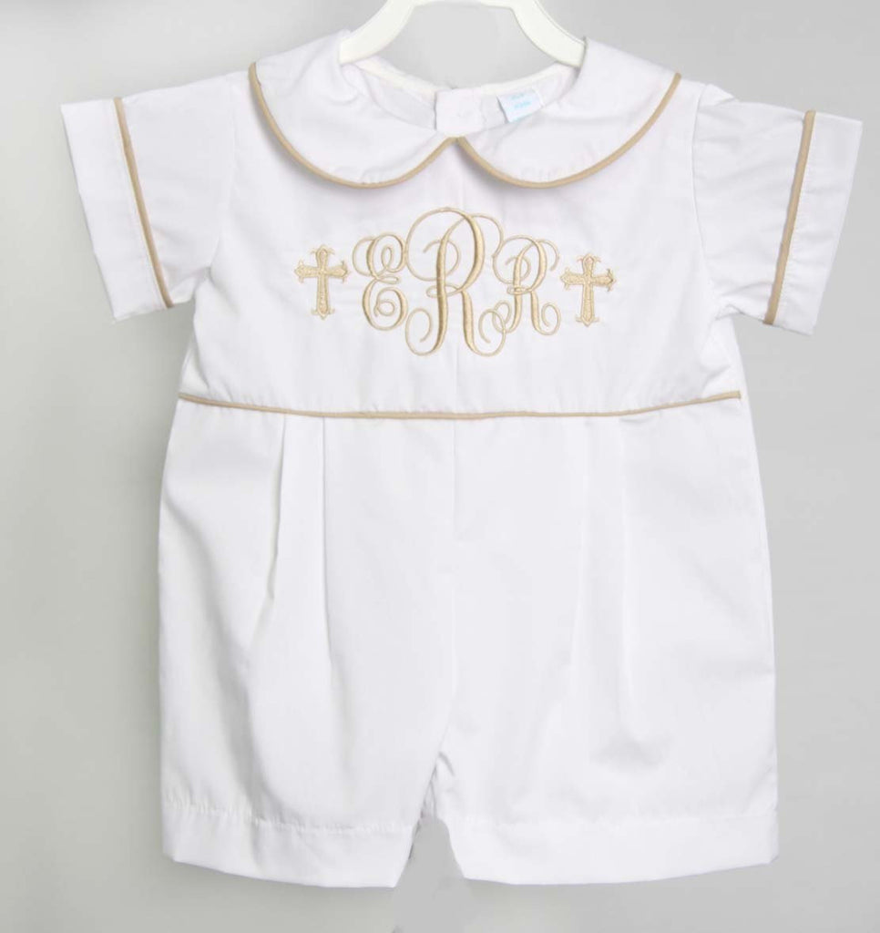 Modern Boy Christening Outfit