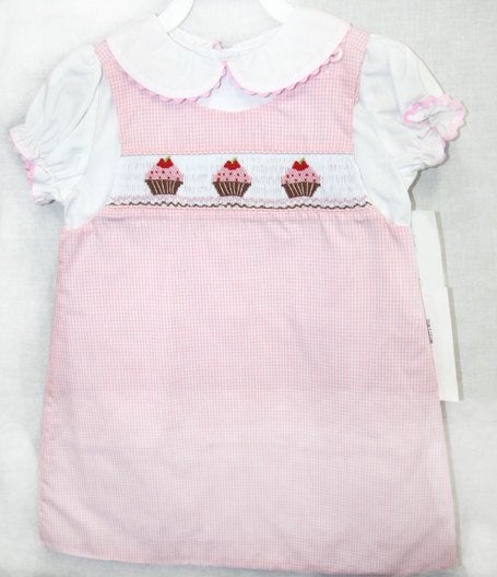 Baby girl smocked dress