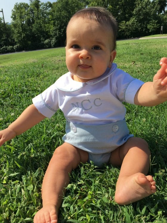 Baby ring bearer outfit