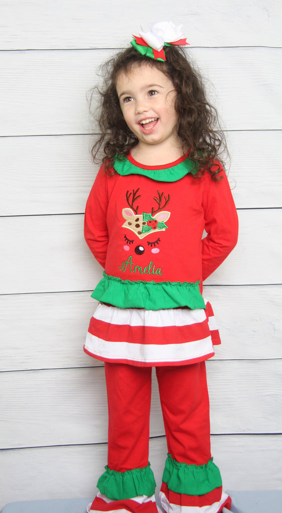 Toddler Girl Christmas Outfit