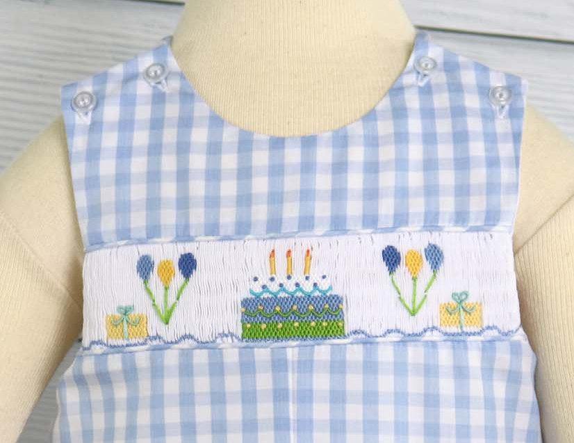 Smocked Baby Boy Clothes