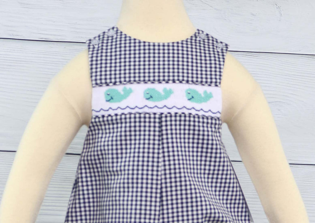 Smocked baby boy clothes