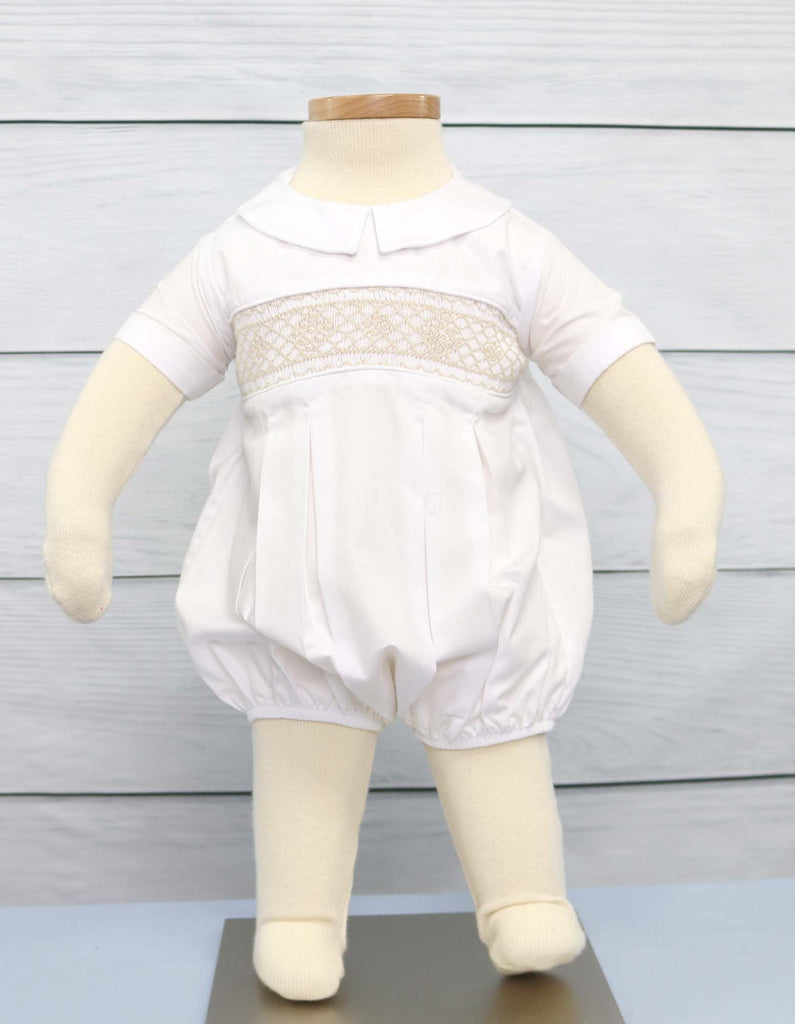 smocked baby boy clothes