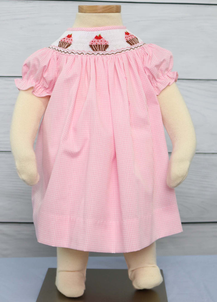 Baby girl smocked dress