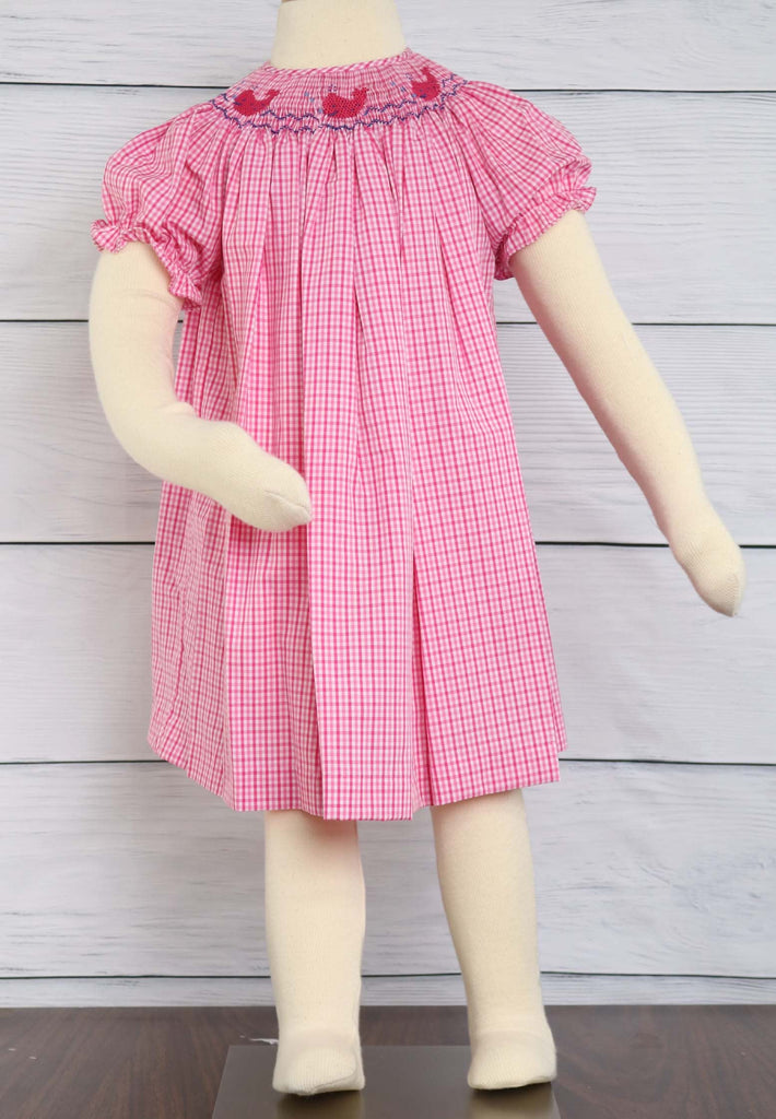 Toddler Girl Smocked Dress