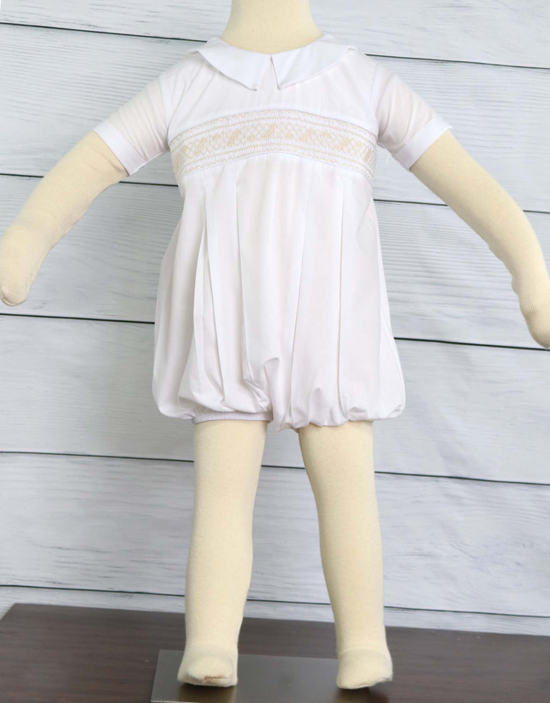 Baby boy baptism outfit