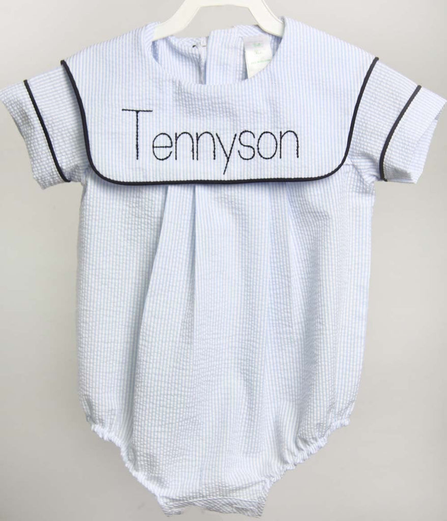 baby boy bubble romper