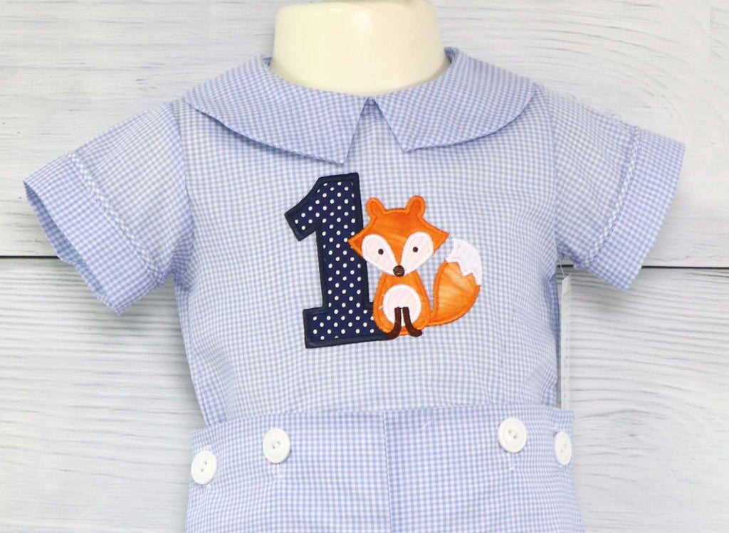 Woodland Birthday Party, Baby Boy First Birthday Outfit, Zuli Kids 292543