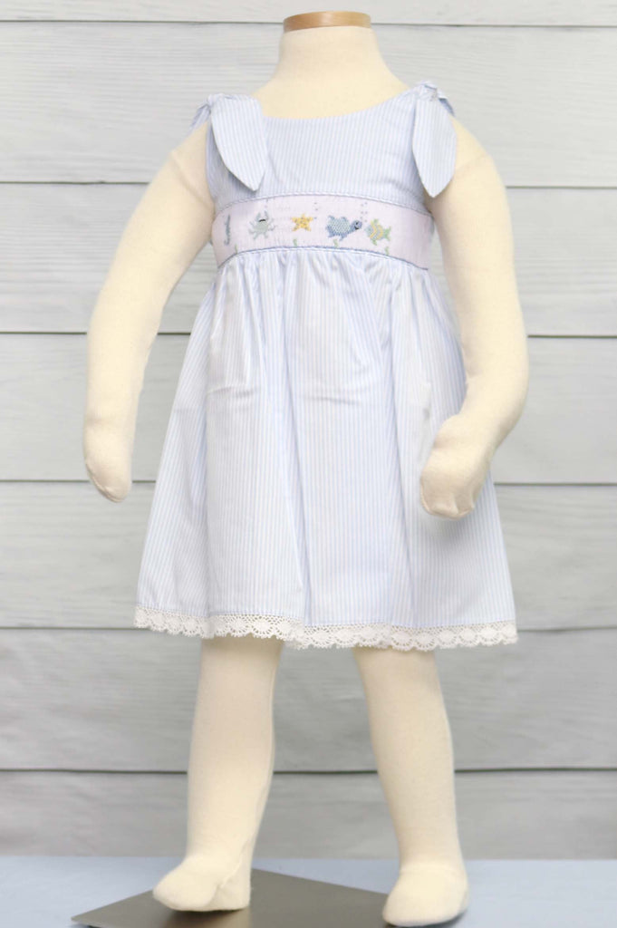 Smocked dresses for toddlers