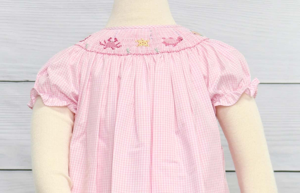 Smocked baby dresses