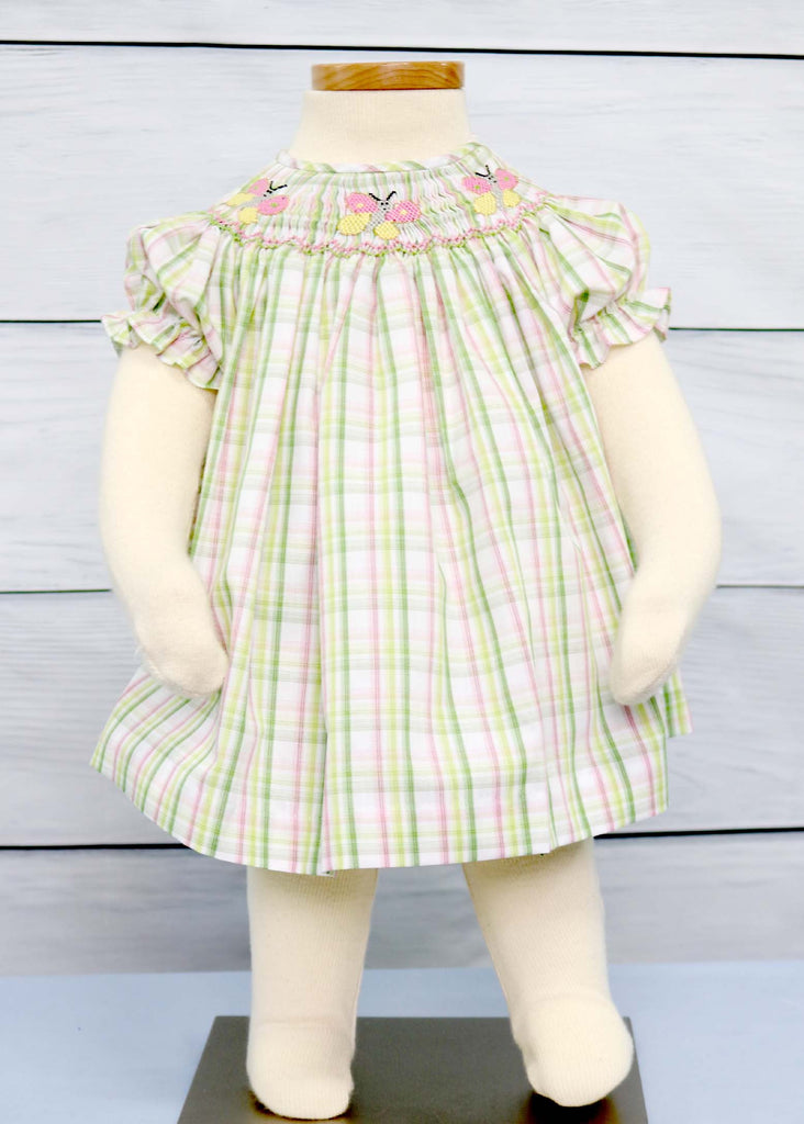 Toddler girl smocked dresses, smocked Easter outfits