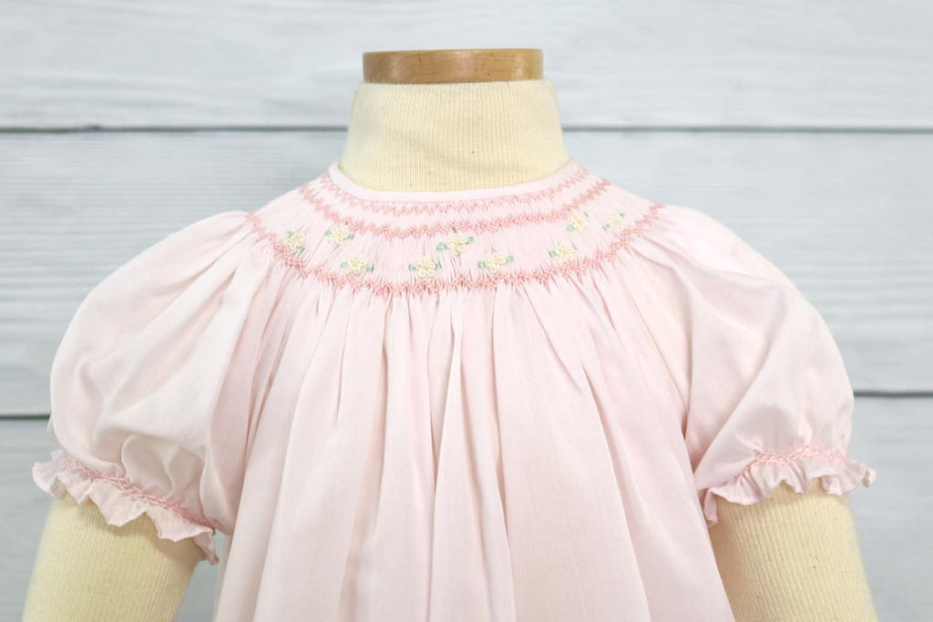 smocked bishop dress