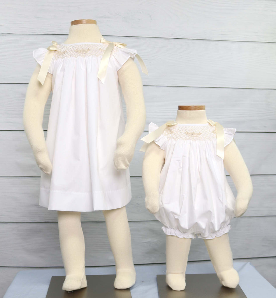 smocked baby clothes