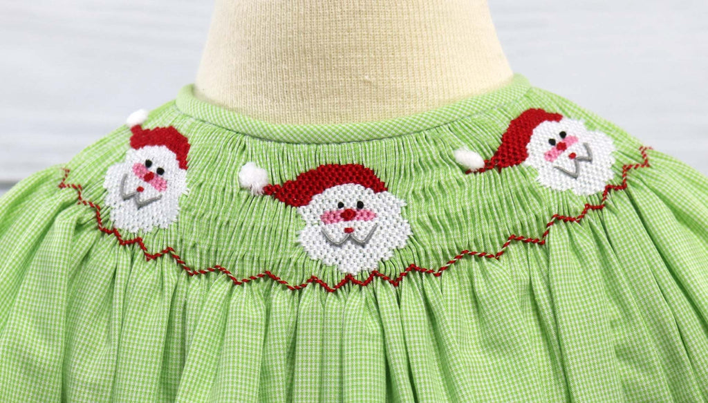 Christmas Smocked Outfits