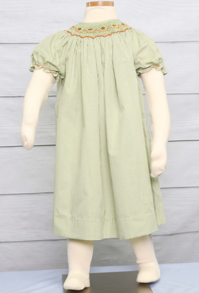 smocked dress.