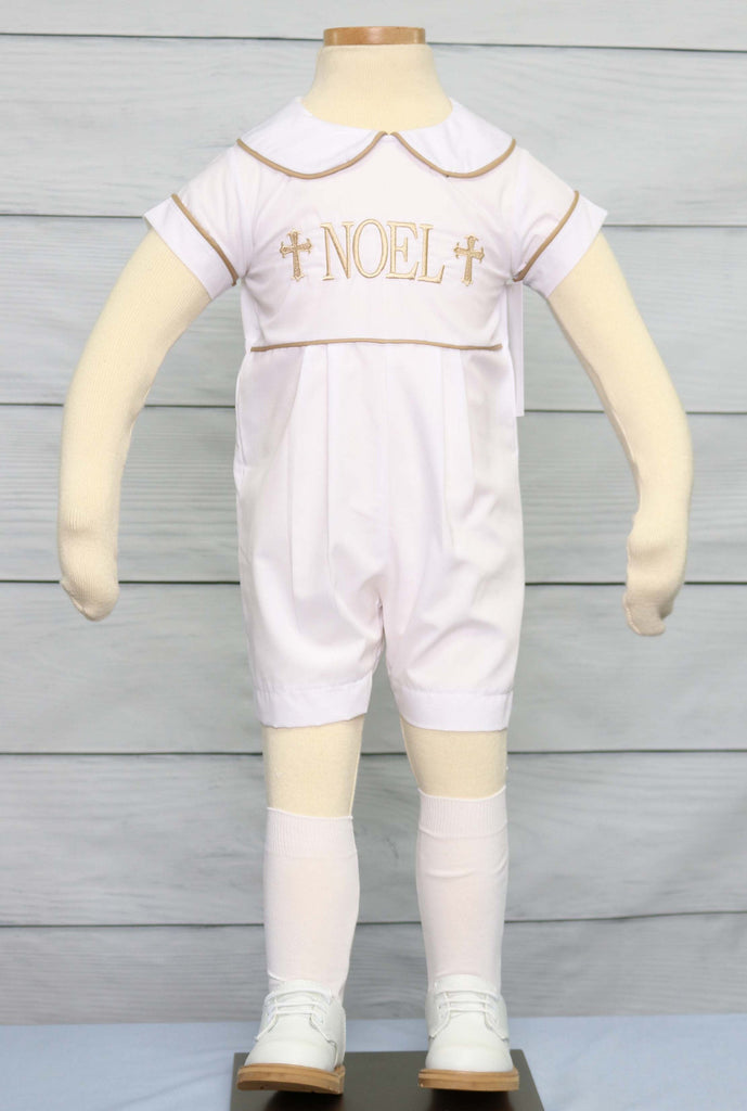 Modern Boy Christening Outfit