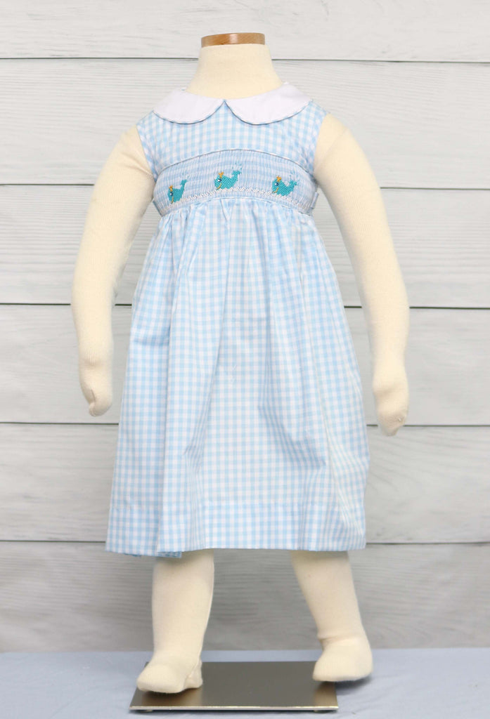 Baby girl smocked dress